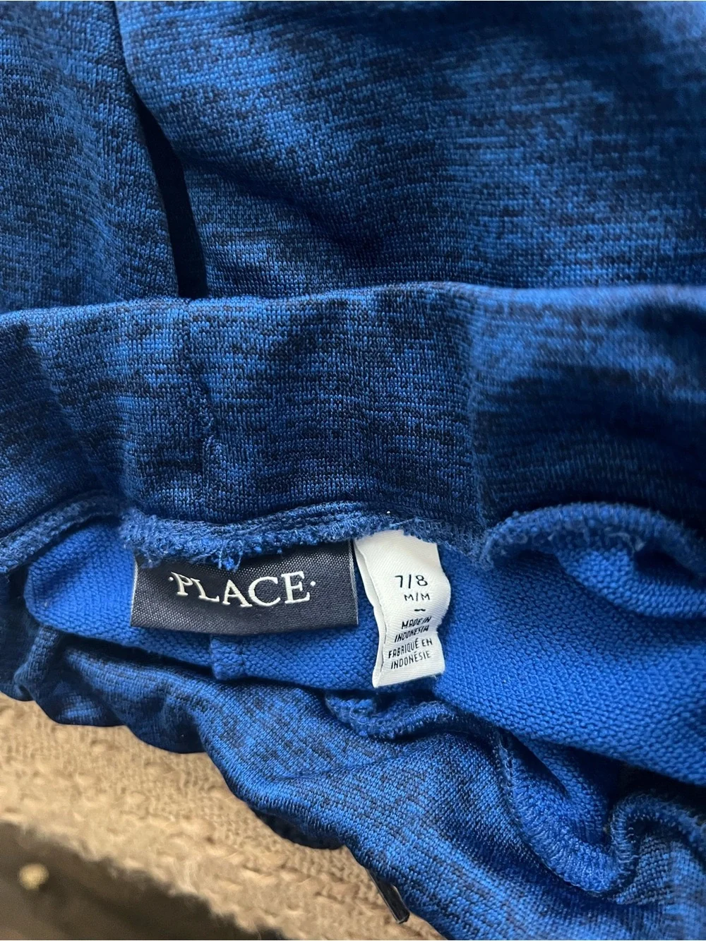 The Children's Place Royal Blue Knit Shorts with Zip Pockets